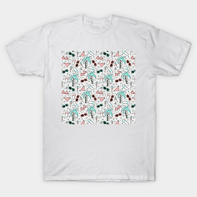 Doodle Summer T-Shirt by Sandra Hutter Designs